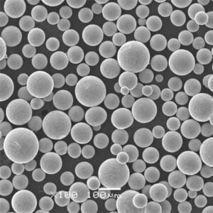 rapid solidification of steel droplets